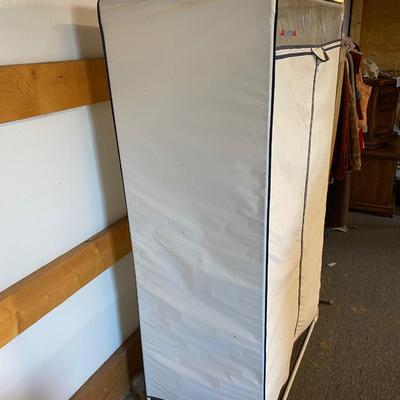 PORTABLE CLOSET, CLOTHING RACK (Less Clothing) & HANGING GARMENT STORAGE