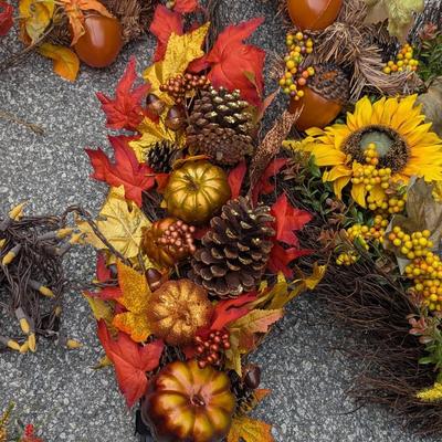 Fall Seasonal Decorations Wreaths