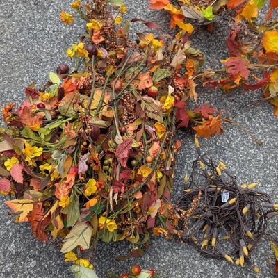 Fall Seasonal Decorations Wreaths