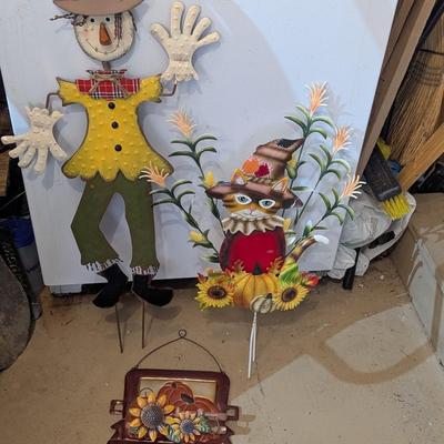 Metal Fall Yard Decorations