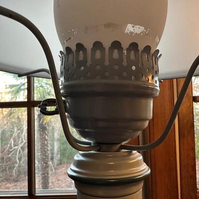 Vianna France Twin Vintage Blue Lamps