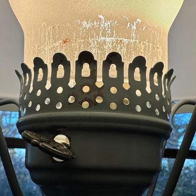 Vianna France Twin Vintage Blue Lamps