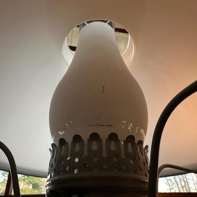 Vianna France Twin Vintage Blue Lamps