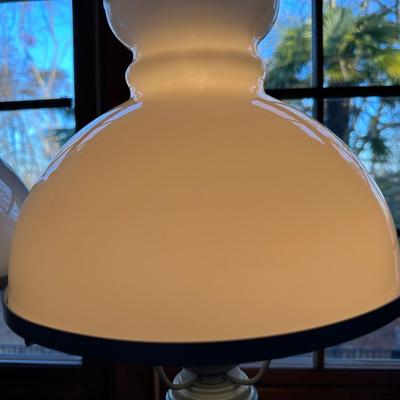 Vianna France Twin Vintage Blue Lamps