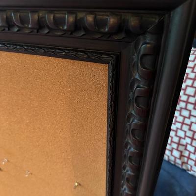 Sale Photo Thumbnail #1089: FRAMED BULLETIN BOARD 301/2X43