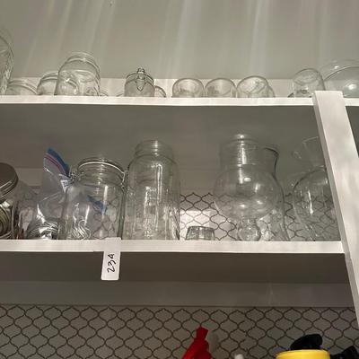CLEAR GLASS KITCHEN LOT