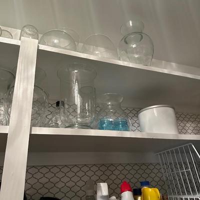 CLEAR GLASS KITCHEN LOT