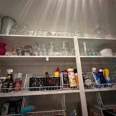 CLEAR GLASS KITCHEN LOT