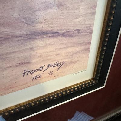 FRAMED GAMECOCK ART