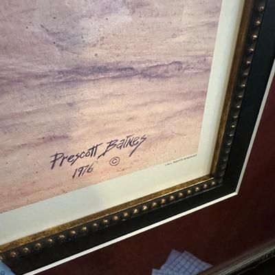 FRAMED GAMECOCK ART