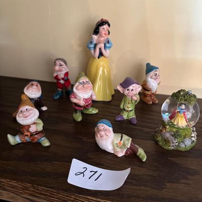 VINTAGE DISNEY SNOW WHITE 7 DWARFS Japan lot