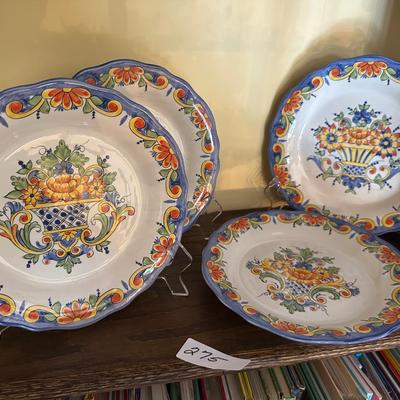 J WILLFRED 4 PLATE LOT