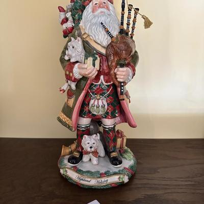 FITZ AND FLOYD SIGNATURE SANTA