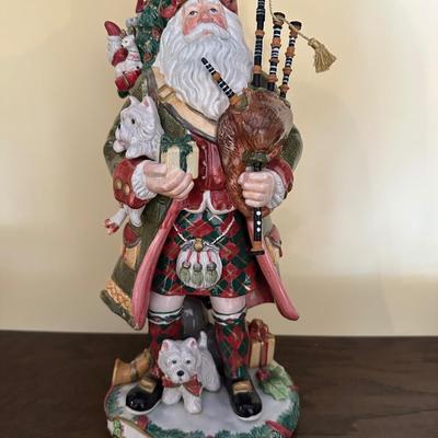 FITZ AND FLOYD SIGNATURE SANTA