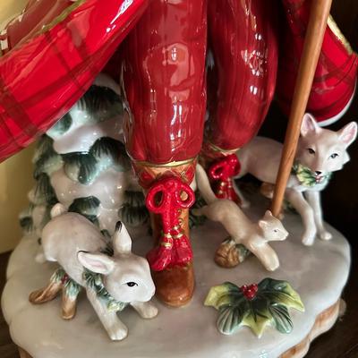FITZ AND FLOYD TOWN AND COUNTRY SANTA