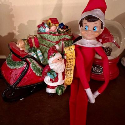 Nutcracker elf shelf sitter lot