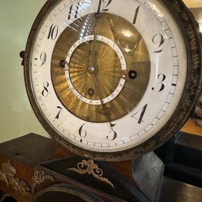EMPIRE STYLE MANTLE CLOCK