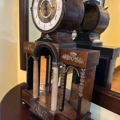EMPIRE STYLE MANTLE CLOCK