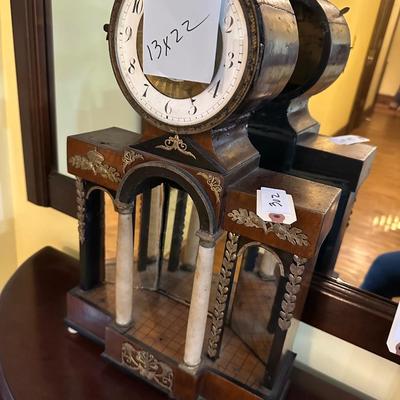 EMPIRE STYLE MANTLE CLOCK