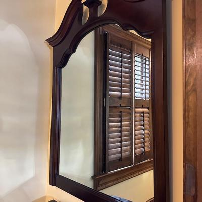 DEMILUNE TABLE WALL MIRROR LOT
