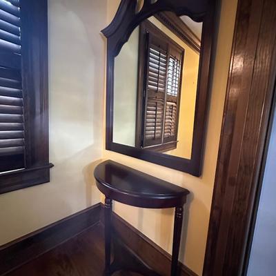 DEMILUNE TABLE WALL MIRROR LOT