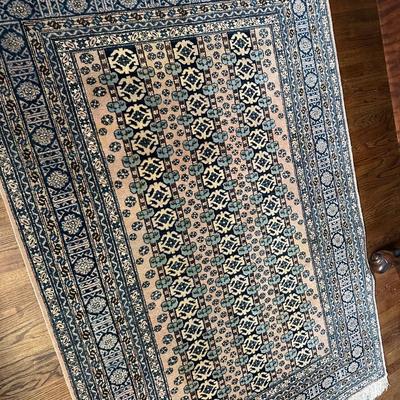 Sale Photo Thumbnail #1455: PROJECT COFFEE TABLE(NEEDS REFINISHING) AREA RUG 57X81 SOME STAINS