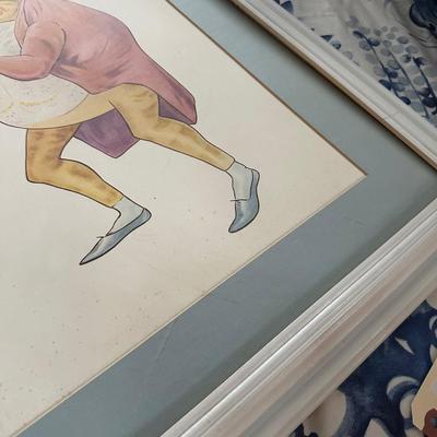 FRAMED CHILDRENS ART