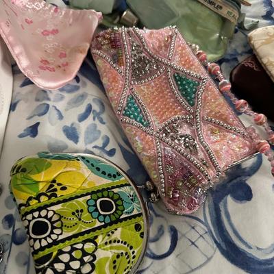 PURSE, BELTS, SCARVES LOT