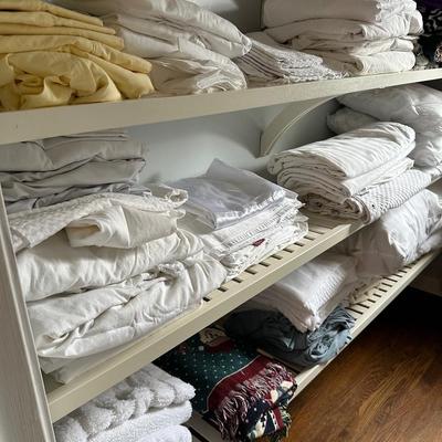 LINEN CLOSET CONTENTS