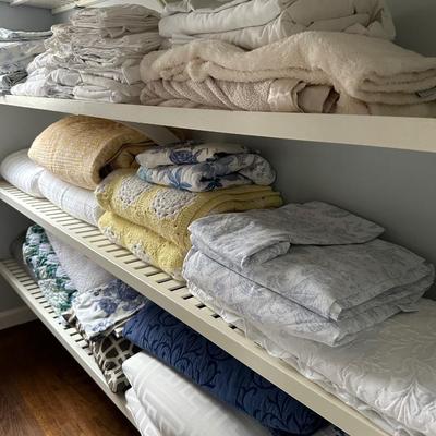 LINEN CLOSET CONTENTS