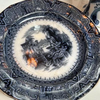 BLUE WHITE DECOR LOT