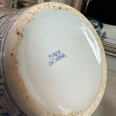 BLUE WHITE DECOR LOT