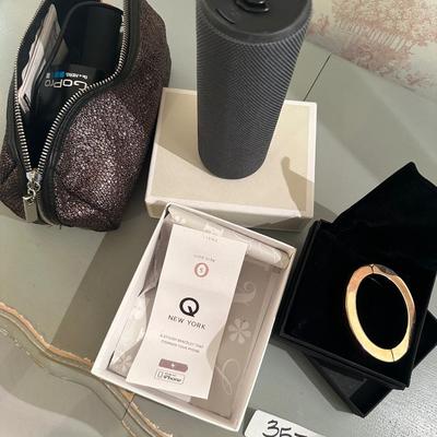 IPHONE BRACELET CHARGER, GO PRO, SPEAKER AS PICTURED