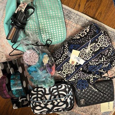 HAIRCARE, MAKE UP BAGS AS PICTURED