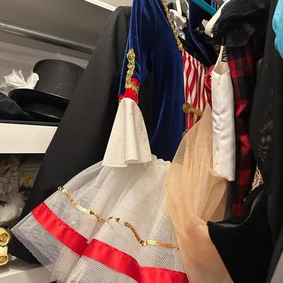 COSTUMES, & MORE, ENTIRE CLOSET CONTENTS
