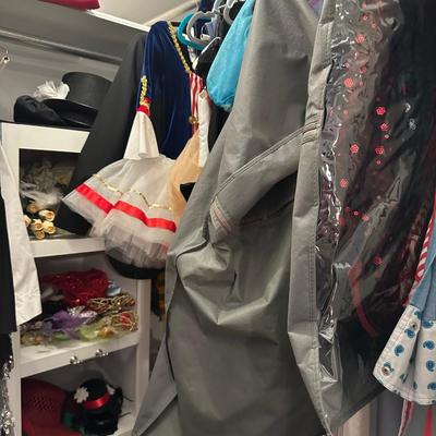 COSTUMES, & MORE, ENTIRE CLOSET CONTENTS