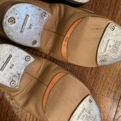 TAP AND BALLET SHOES 3 PAIR 8 1/2