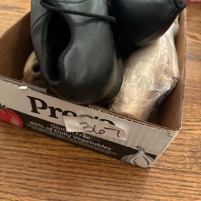 TAP AND BALLET SHOES 3 PAIR 8 1/2
