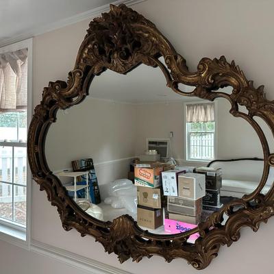 ornate wall mirror 59x50