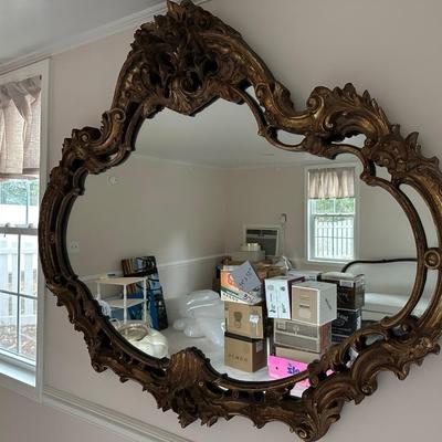 ornate wall mirror 59x50