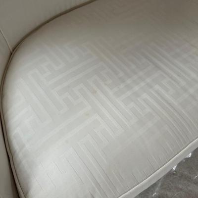 UPHOLSTERED ANTIQUE SOFA 71" SOME STAINS