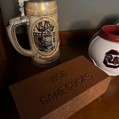 USC KOOSIES, BRICK BUDWEISER STEIN