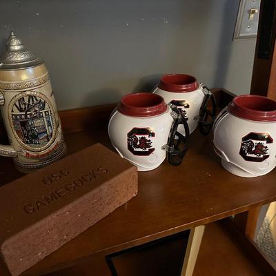 USC KOOSIES, BRICK BUDWEISER STEIN