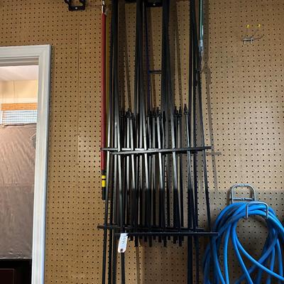 METAL FENCE SECTIONS AS PICTURED