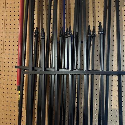METAL FENCE SECTIONS AS PICTURED