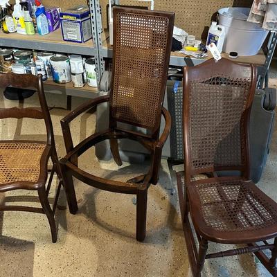 3 PROJECT CHAIRS READY FOR NEW LOOKS!