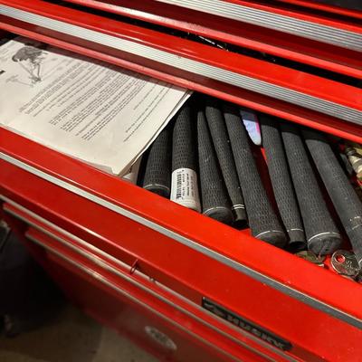 HUSKY RED TOOL CHEST WITH CONTENTS