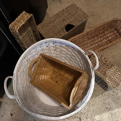 6 BASKETS AS PICTURED