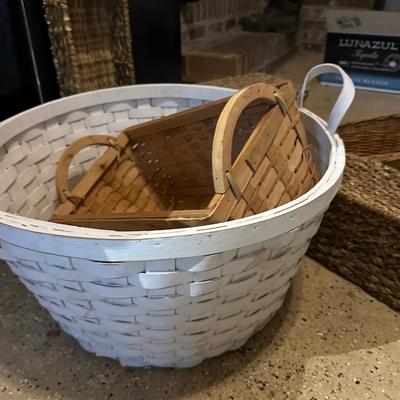 6 BASKETS AS PICTURED