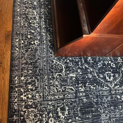 MOHAWK DEEP BLUE RUG 108"X72"